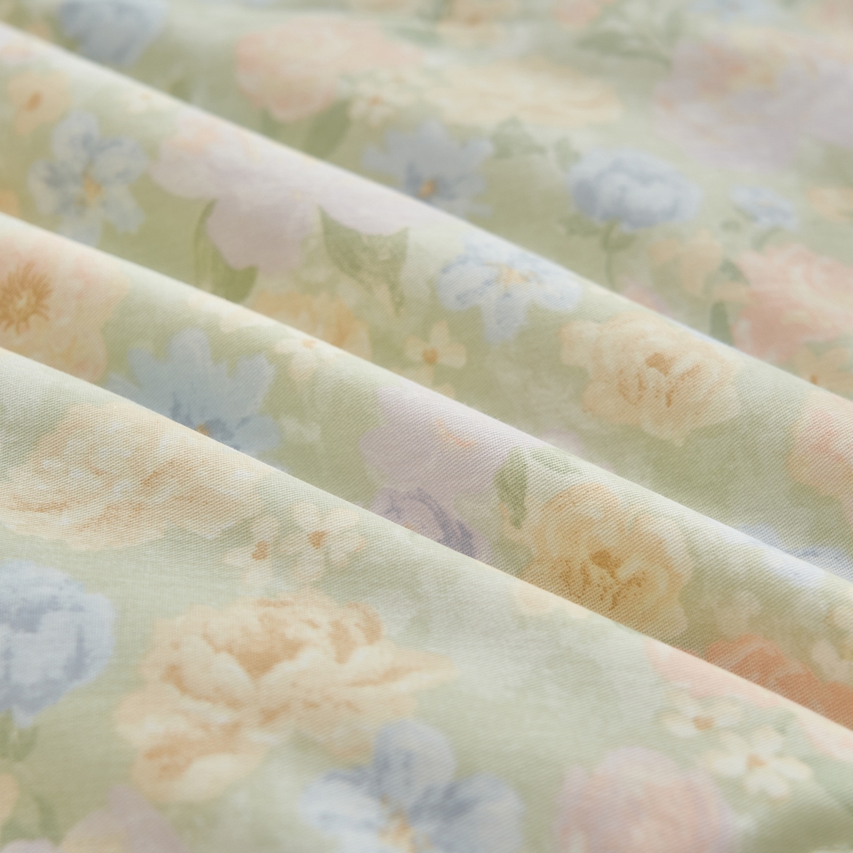 91家纺网 家纺一手货源 找家纺 绒城 2026新款 12868全棉印花棉花夏被四件套 全棉夏被四件套新疆棉花被 - 经典系列 春野织梦