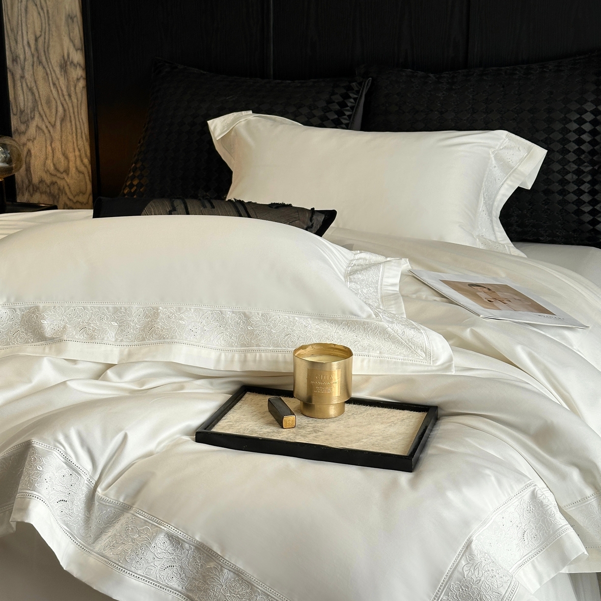 91家纺网 家纺一手货源 找家纺 （总）时亿家居 2026新款100s长绒棉全棉纯棉四件套-奥斯丁