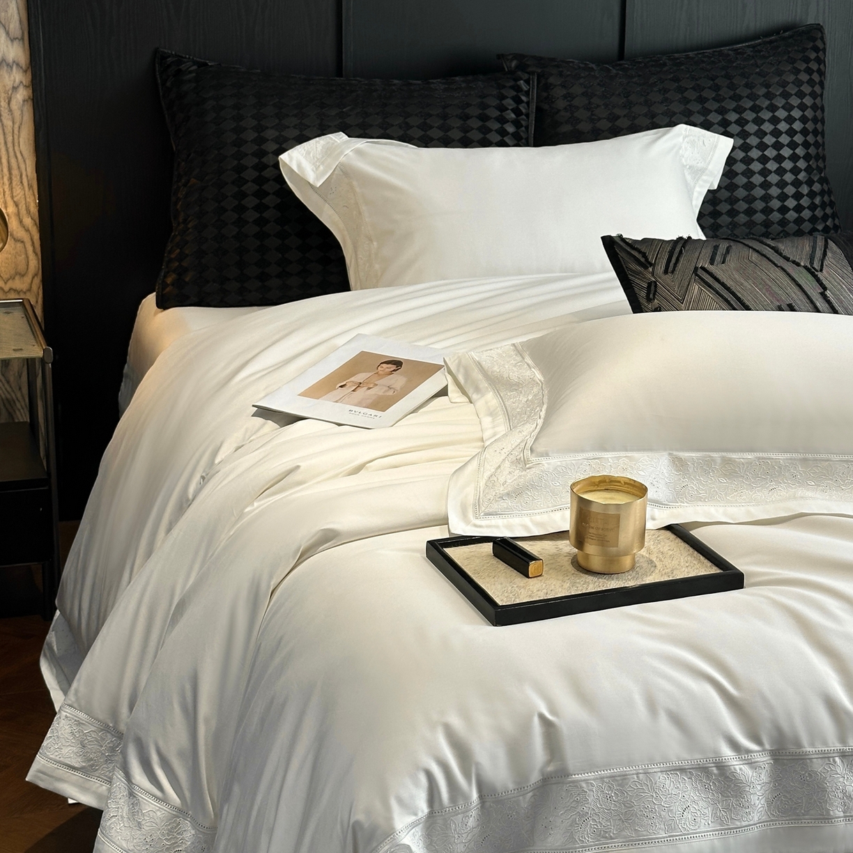 91家纺网 家纺一手货源 找家纺 （总）时亿家居 2026新款100s长绒棉全棉纯棉四件套-奥斯丁