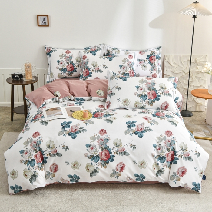 91家纺网 家纺一手货源 找家纺 （总）磨毛世家家纺 2026新款铂金凯丽13376全棉四件套