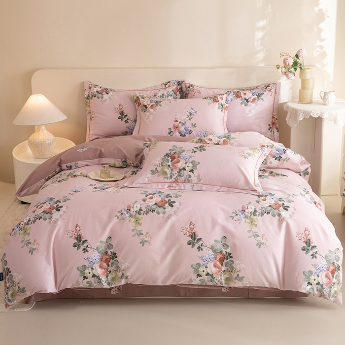 91家纺网 家纺一手货源 找家纺 （总）磨毛世家家纺 2026新款铂金凯丽13376全棉四件套