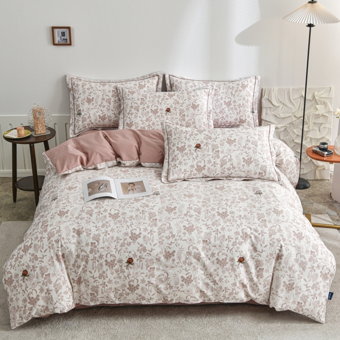 91家纺网 家纺一手货源 找家纺 （总）磨毛世家家纺 2026新款铂金凯丽13376全棉四件套