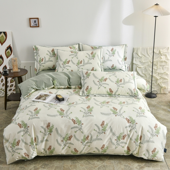 91家纺网 家纺一手货源 找家纺 （总）磨毛世家家纺 2026新款铂金凯丽13376全棉四件套