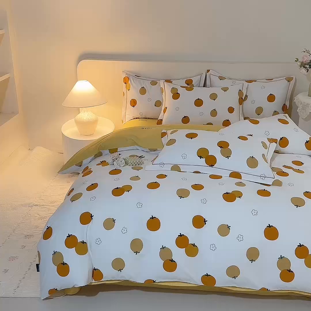 91家纺网 家纺一手货源 找家纺 （总）磨毛世家家纺 2026新款铂金凯丽13376全棉四件套