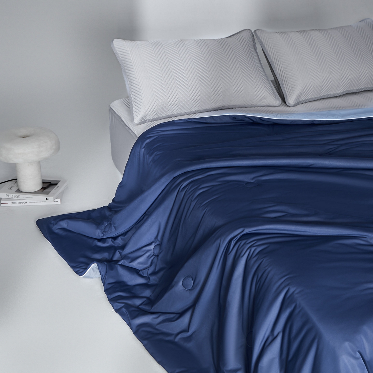 91家纺网 家纺一手货源 找家纺 （总）绒城 2026新款冰爽系列-凉感丝夏被四件套