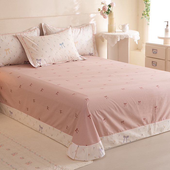 91家纺网 家纺一手货源 找家纺 磨毛世家家纺 206新款铂金凯丽全棉四件套 花季少女