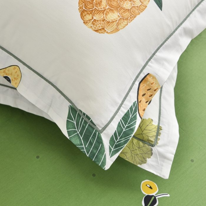 91家纺网 家纺一手货源 找家纺 磨毛世家家纺 206新款铂金凯丽全棉四件套 粒夏