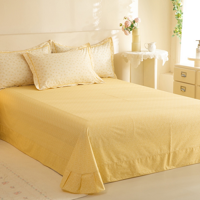 91家纺网 家纺一手货源 找家纺 磨毛世家家纺 206新款铂金凯丽全棉四件套 漫花恬