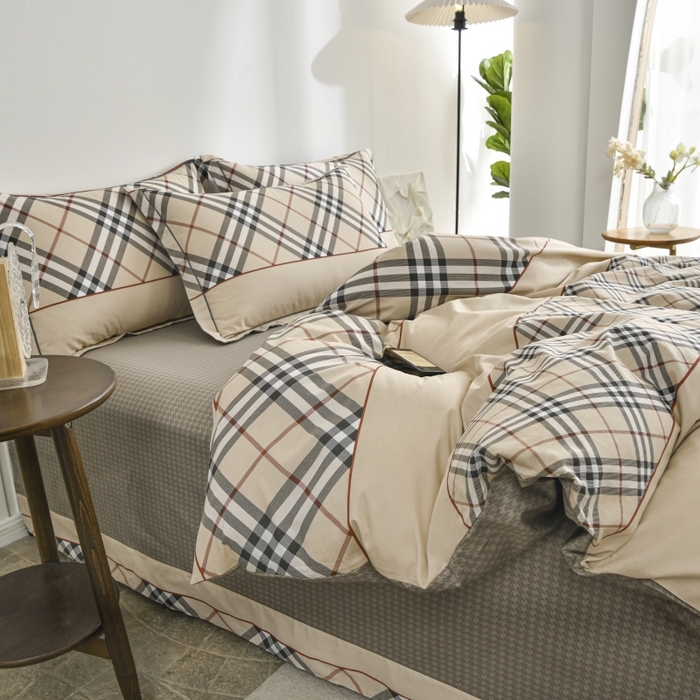 91家纺网 家纺一手货源 找家纺 磨毛世家家纺 206新款铂金凯丽全棉四件套 圣托里