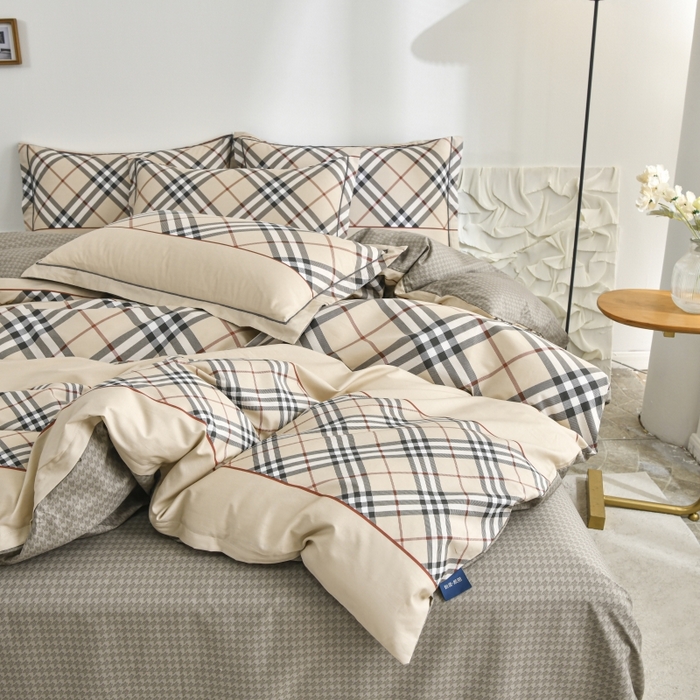 91家纺网 家纺一手货源 找家纺 磨毛世家家纺 206新款铂金凯丽全棉四件套 圣托里