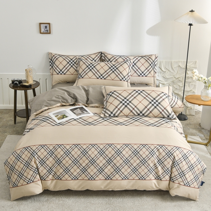 磨毛世家家纺 206新款铂金凯丽全棉四件套 圣托里