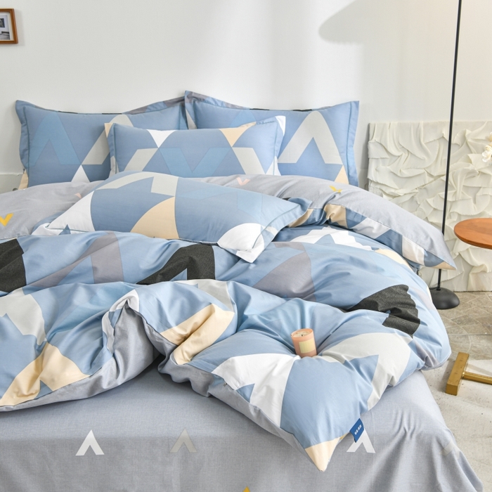 91家纺网 家纺一手货源 找家纺 磨毛世家家纺 206新款铂金凯丽全棉四件套 新都时尚