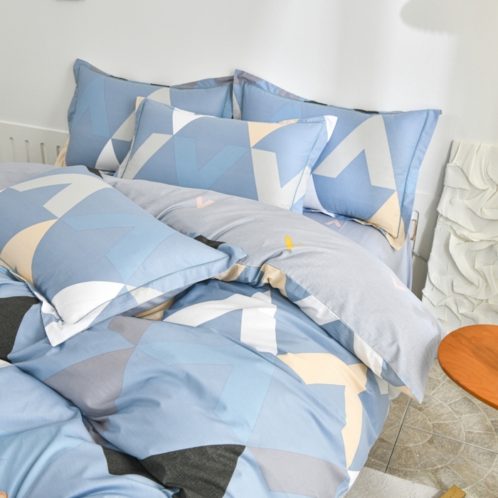 91家纺网 家纺一手货源 找家纺 磨毛世家家纺 206新款铂金凯丽全棉四件套 新都时尚