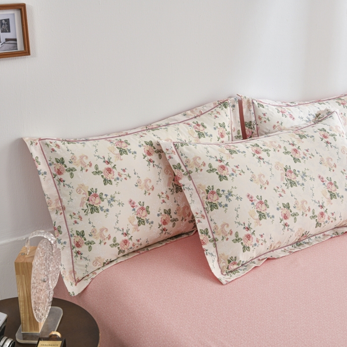 91家纺网 家纺一手货源 找家纺 磨毛世家家纺 206新款铂金凯丽全棉四件套 雅柔