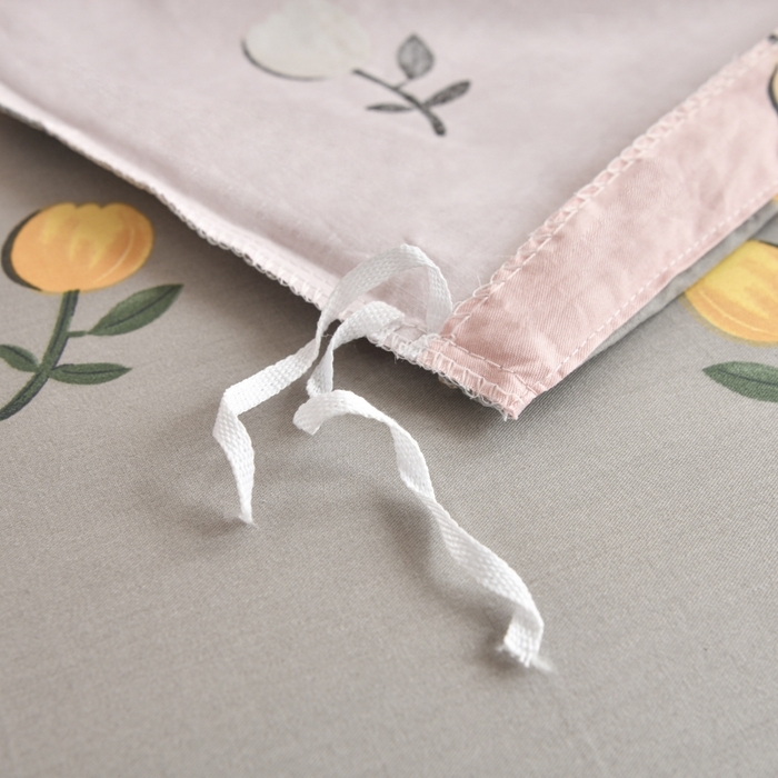 91家纺网 家纺一手货源 找家纺 磨毛世家家纺 206新款铂金凯丽全棉四件套 樱草杏-粉