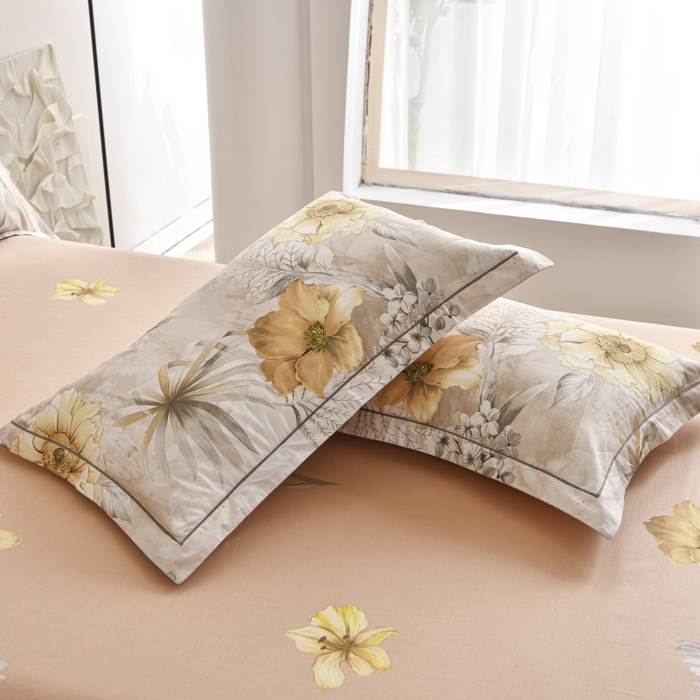 91家纺网 家纺一手货源 找家纺 磨毛世家家纺 206新款铂金凯丽全棉四件套 众里嫣然