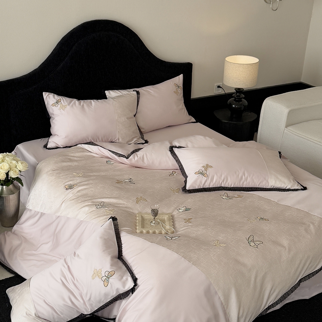 91家纺网 家纺一手货源 找家纺 （总）MIU缪家居 2026新款100支全棉四件套-赫妍