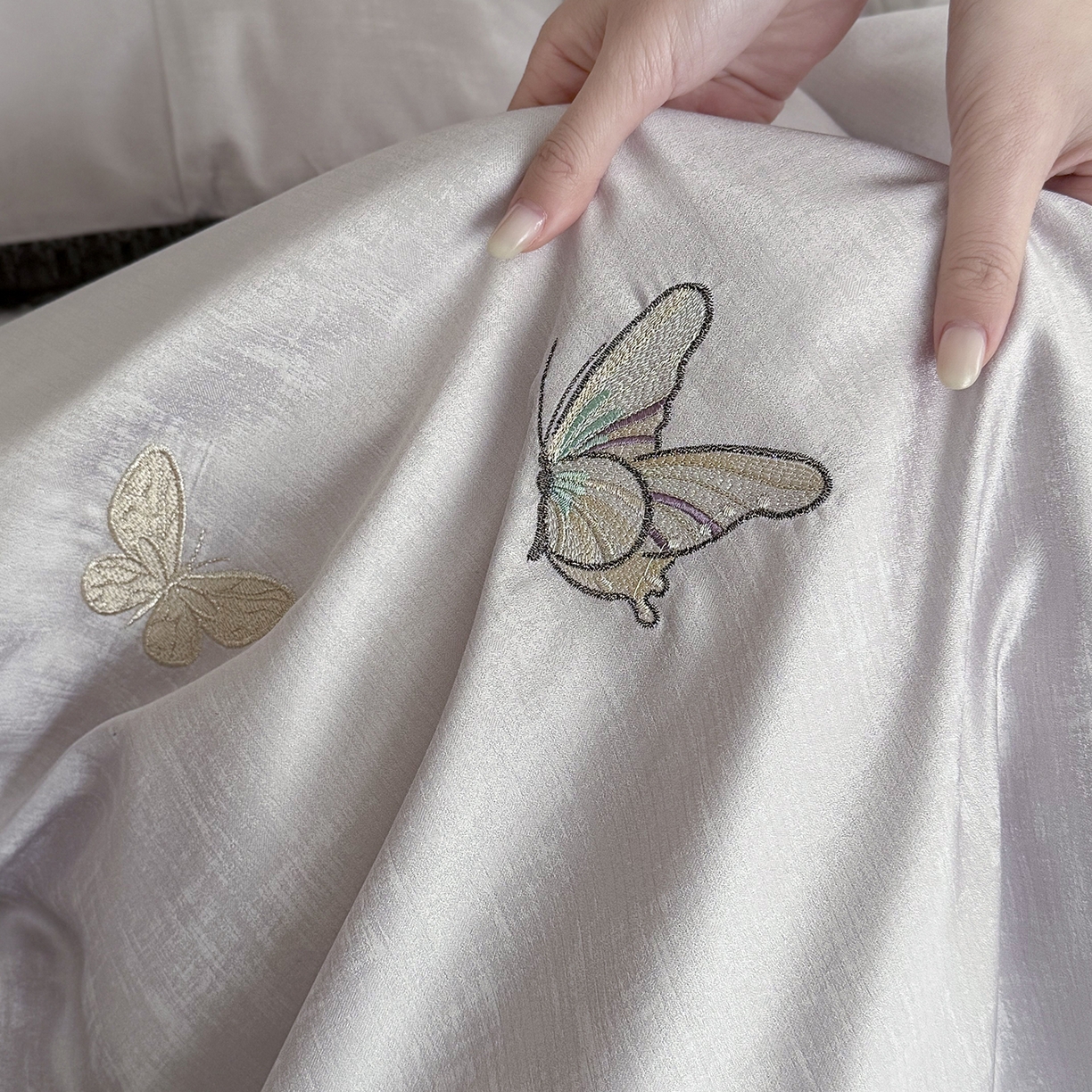 91家纺网 家纺一手货源 找家纺 MIU缪家居 2026新款100支全棉四件套-赫妍 赫妍 烟紫