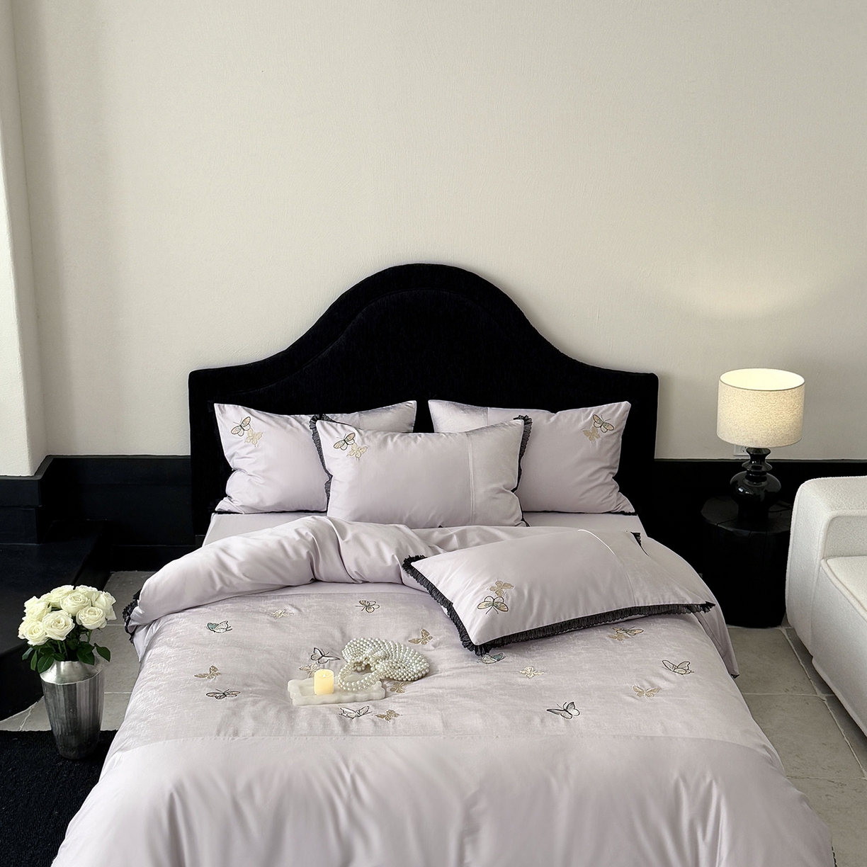 91家纺网 家纺一手货源 找家纺 MIU缪家居 2026新款100支全棉四件套-赫妍 赫妍 烟紫