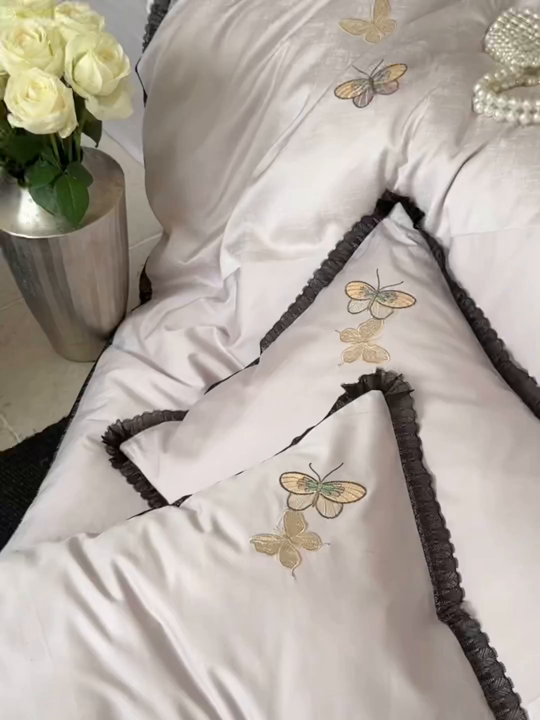 91家纺网 家纺一手货源 找家纺 MIU缪家居 2026新款100支全棉四件套-赫妍 赫妍 烟紫