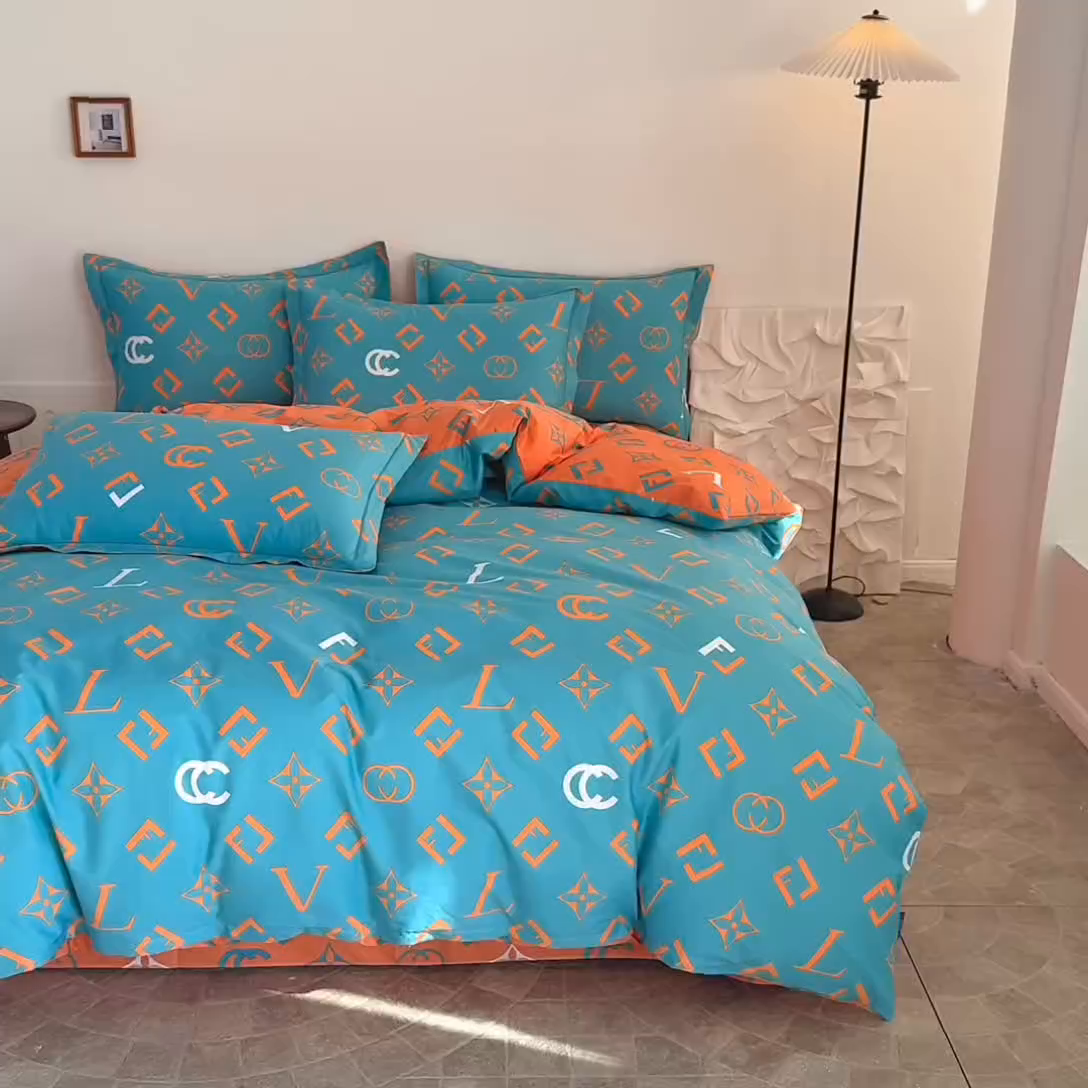 91家纺网 家纺一手货源 找家纺 磨毛世家家纺 206新款铂金凯丽全棉四件套 大咖秀-兰