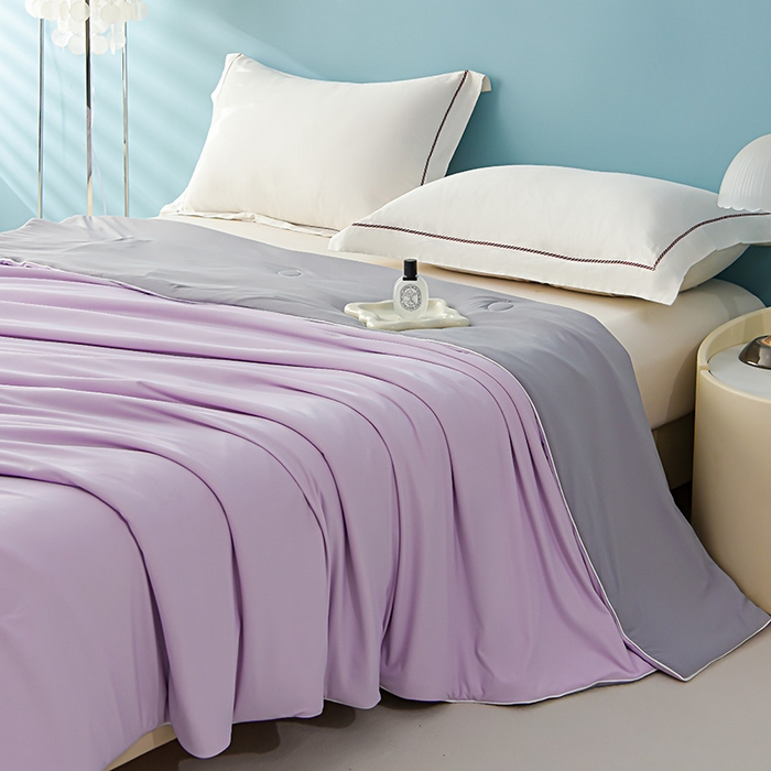 91家纺网 家纺一手货源 找家纺 （总）益多眠 2026新款A类凉感丝羽丝棉夏被夏凉被空调被