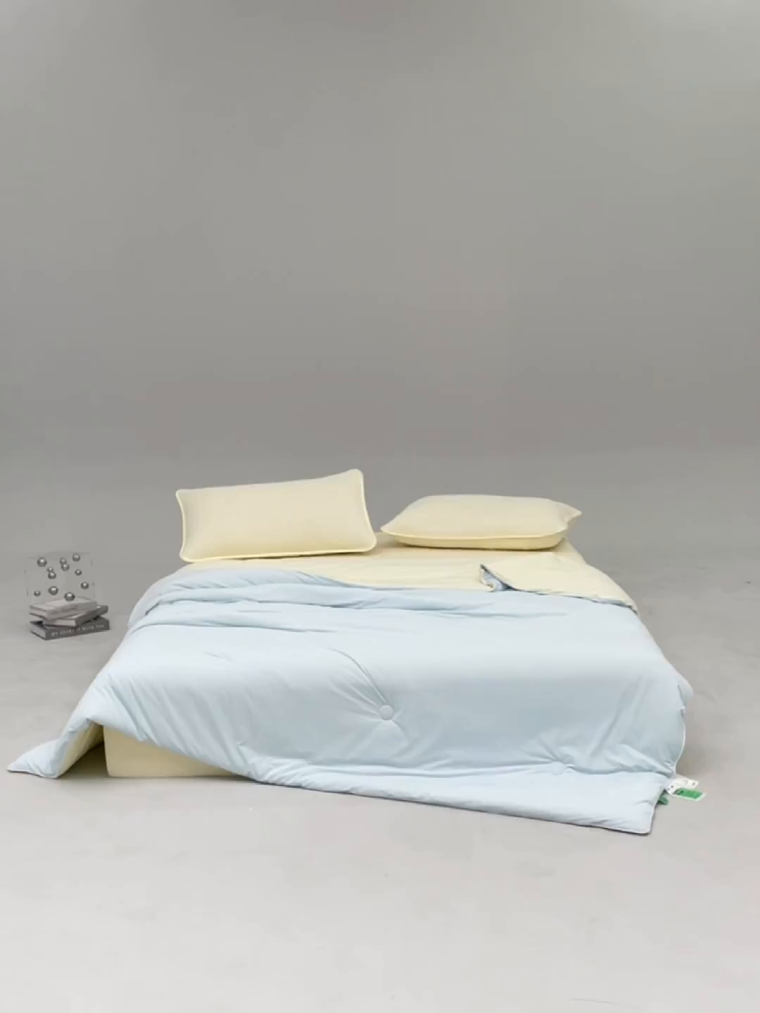 91家纺网 家纺一手货源 找家纺 绒城  2026 真凉感 真锦氨 锦氨凉感夏被四件套 锦纶凉感丝夏凉被 - 冰皮系列 冰皮天兰