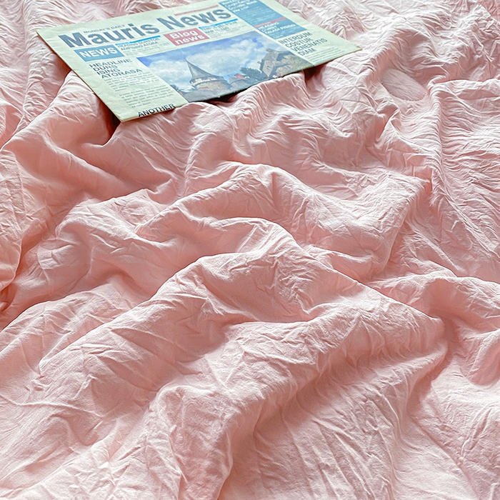 91家纺网 家纺一手货源 找家纺 益多眠 2026新款A类云柔水洗棉夏被夏凉被空调被四件套 少女+深灰