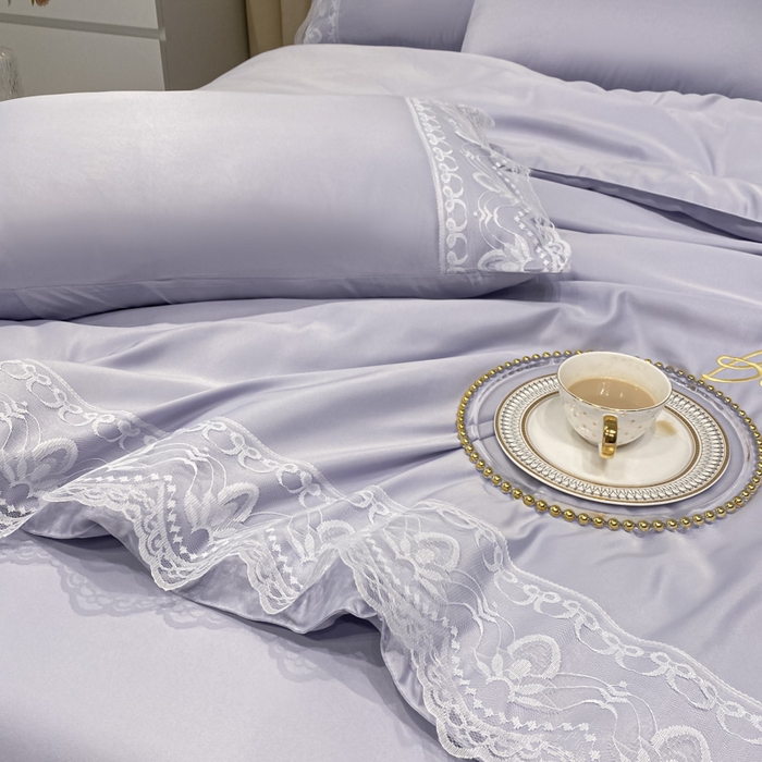 91家纺网 家纺一手货源 找家纺 （总）益多眠 2026新款水洗天丝蕾丝花边夏被夏凉被空调被-公主