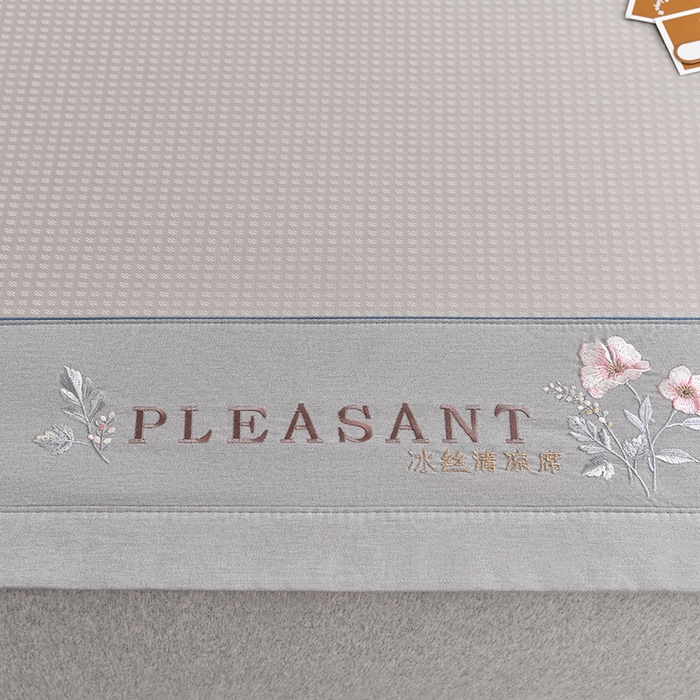 91家纺网 家纺一手货源 找家纺 （总）小牛席业 2026新款华夫格-鲜花清凉冰丝席系列凉席藤席冰藤席竹席乳胶席凉豆豆席空调席