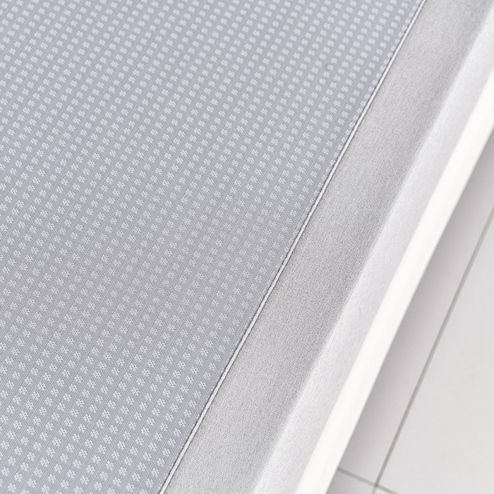 91家纺网 家纺一手货源 找家纺 小牛席业 2026新款华夫格-鲜花清凉冰丝席系列 灰色