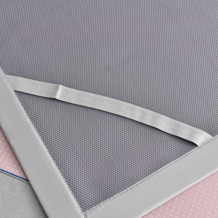 91家纺网 家纺一手货源 找家纺 小牛席业 2026新款华夫格-鲜花清凉冰丝席系列 粉色