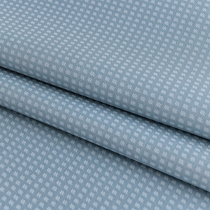 91家纺网 家纺一手货源 找家纺 小牛席业 2026新款华夫格-鲜花清凉冰丝席系列 蓝色