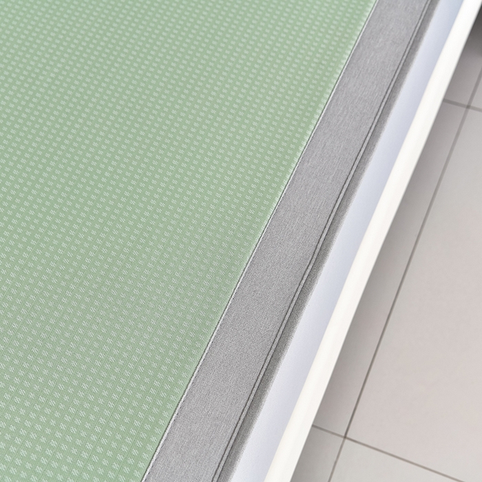 91家纺网 家纺一手货源 找家纺 小牛席业 2026新款四件套华夫格-鲜花凉感冰丝席系列（床笠款） 绿色