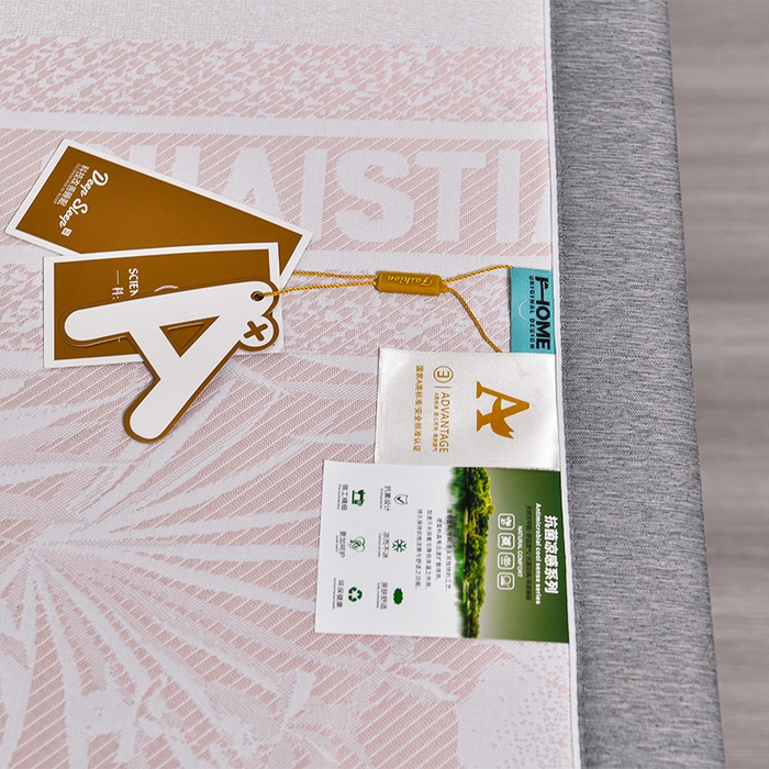 91家纺网 家纺一手货源 找家纺 小牛席业 2026新款PE半定位大提花凉感冰丝系列 粉色