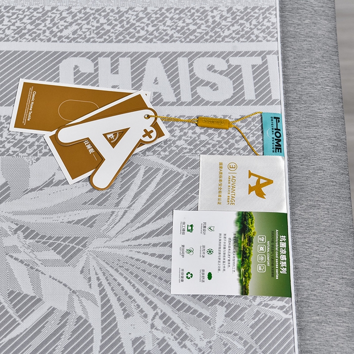 91家纺网 家纺一手货源 找家纺 小牛席业 2026新款PE半定位大提花凉感冰丝系列 灰色