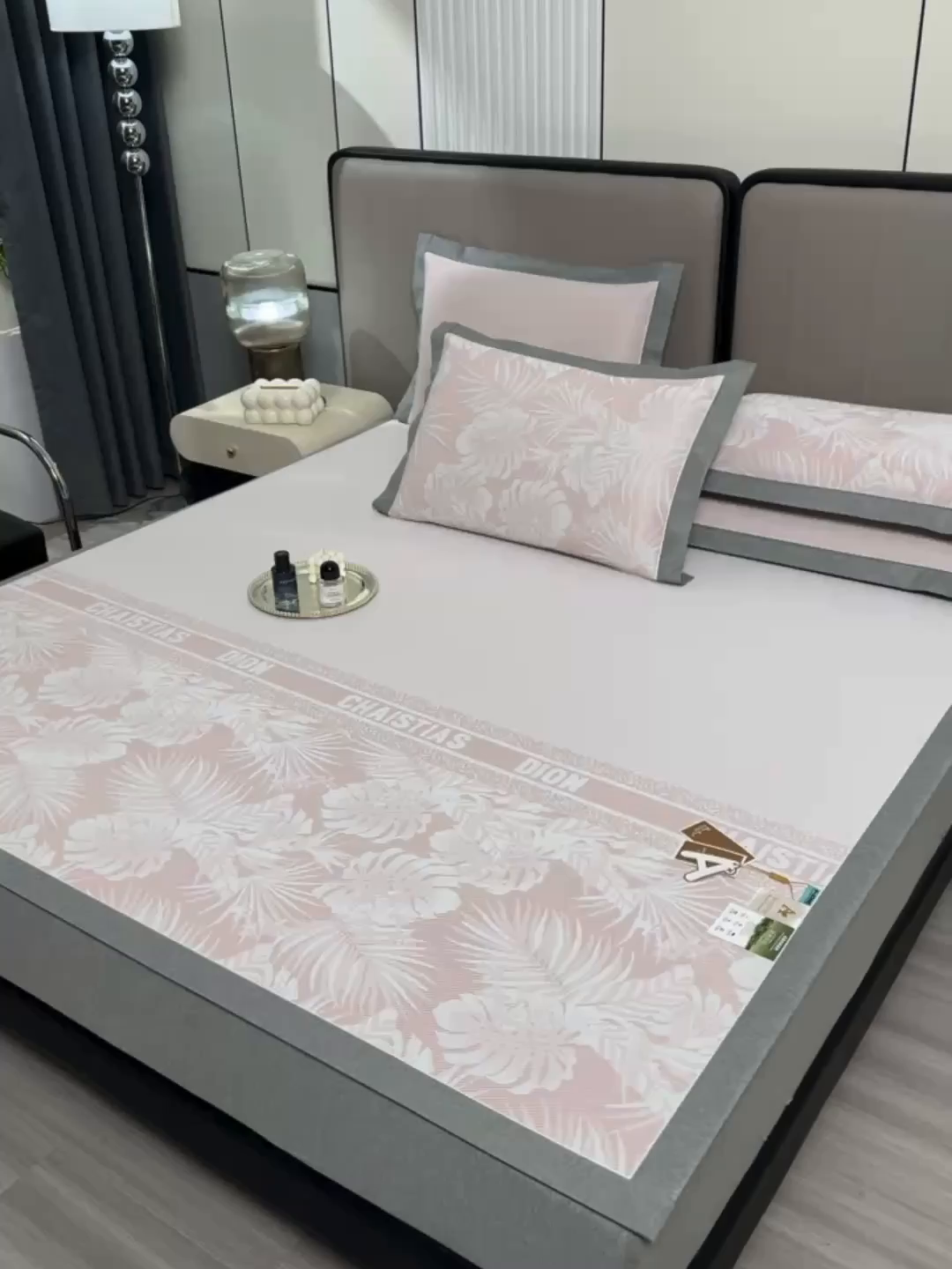 91家纺网 家纺一手货源 找家纺 （总）小牛席业 2026新款PE半定位大提花凉感冰丝系列凉席藤席冰藤席竹席乳胶席凉豆豆席空调席