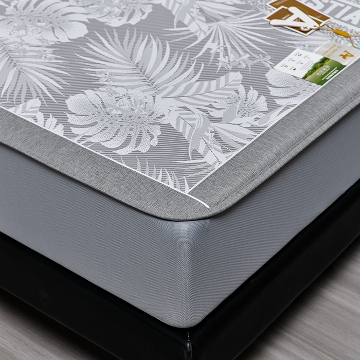 91家纺网 家纺一手货源 找家纺 （总）小牛席业 2026新款PE半定位大提花凉感冰丝系列（床笠款）凉席藤席冰藤席竹席乳胶席凉豆豆席空调席