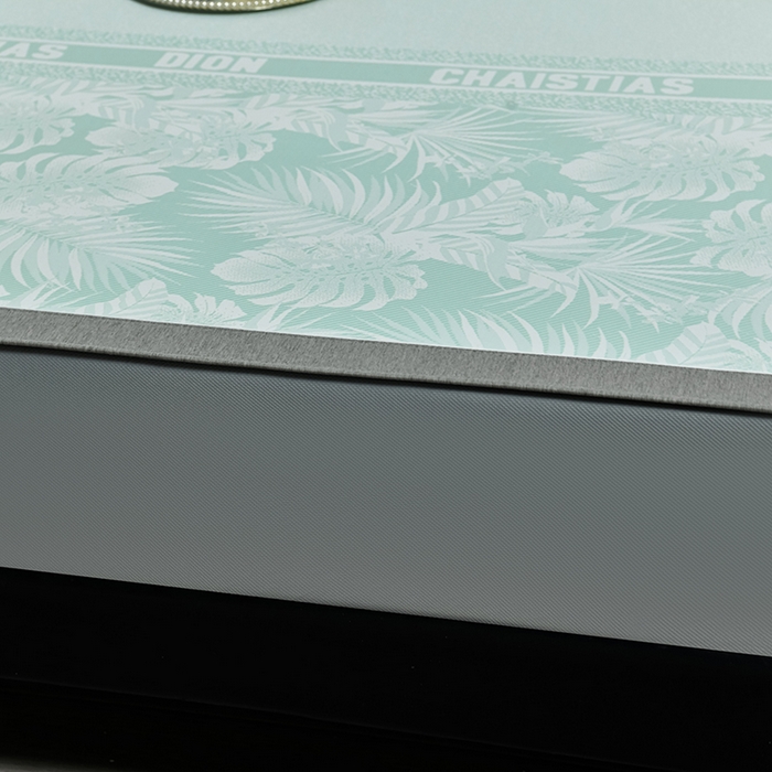 91家纺网 家纺一手货源 找家纺 小牛席业 2026新款PE半定位大提花凉感冰丝系列（床笠款） 浅绿