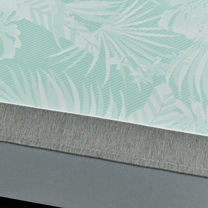 91家纺网 家纺一手货源 找家纺 小牛席业 2026新款PE半定位大提花凉感冰丝系列（床笠款） 浅绿