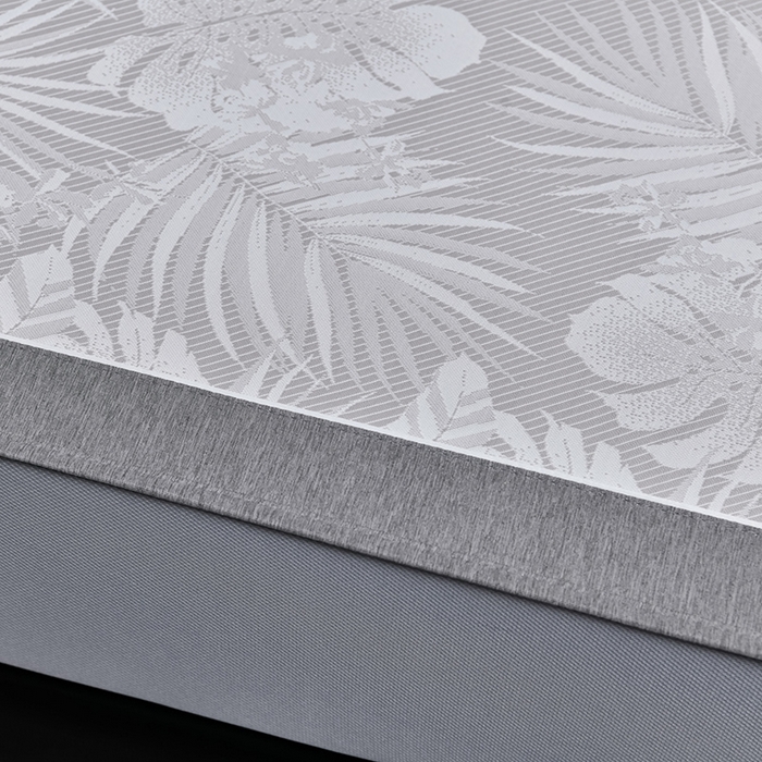 91家纺网 家纺一手货源 找家纺 小牛席业 2026新款PE半定位大提花凉感冰丝系列（床笠款） 香槟