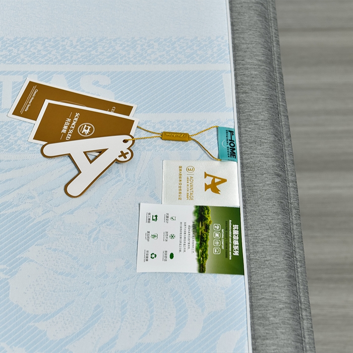 91家纺网 家纺一手货源 找家纺 小牛席业 2026新款PE半定位大提花凉感冰丝系列（床笠款） 浅蓝