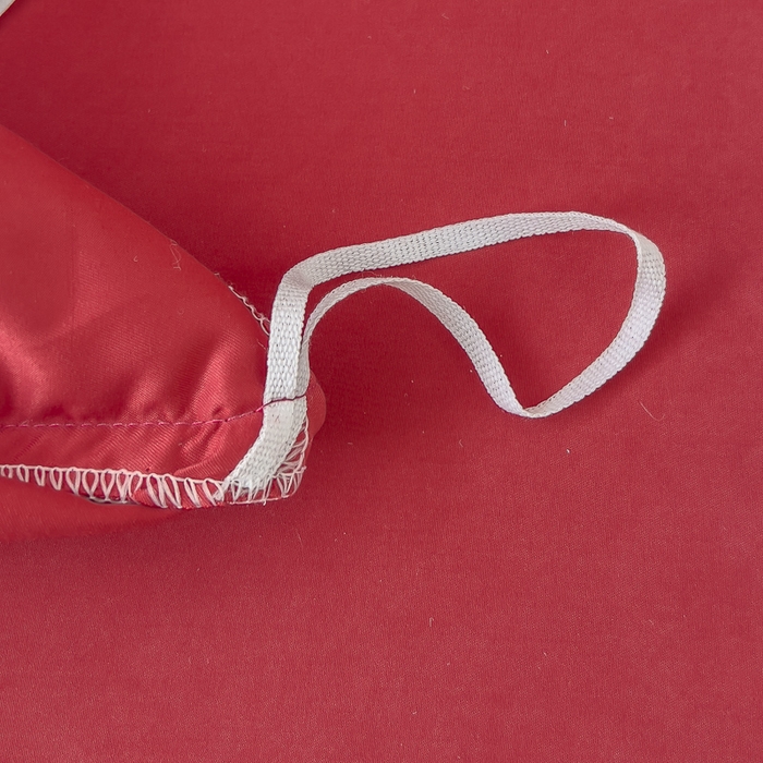 91家纺网 家纺一手货源 找家纺 睡美人 2026新款锦棉蕾丝款系列韩版公主风床裙四件套-花舞 花舞-胭脂红