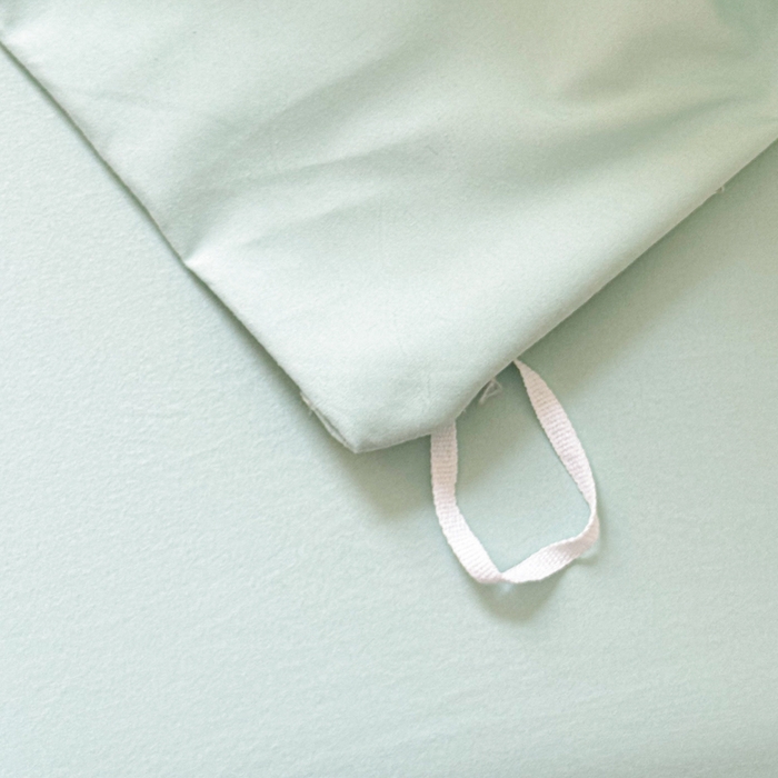 91家纺网 家纺一手货源 找家纺 睡美人 2026新款锦棉糯糯棉韩版蕾丝公主款双层纱被套床裙四件套-翩翩起舞 翩翩起舞-嫩芽绿