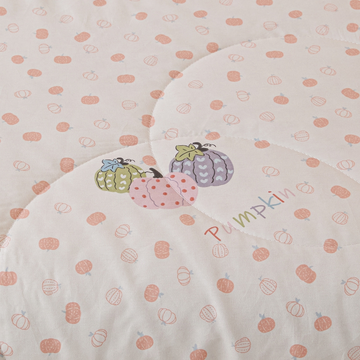 91家纺网 家纺一手货源 找家纺 亿莱鑫 2026春夏新款全棉水洗印花夏被夏凉被空调被 五彩南瓜