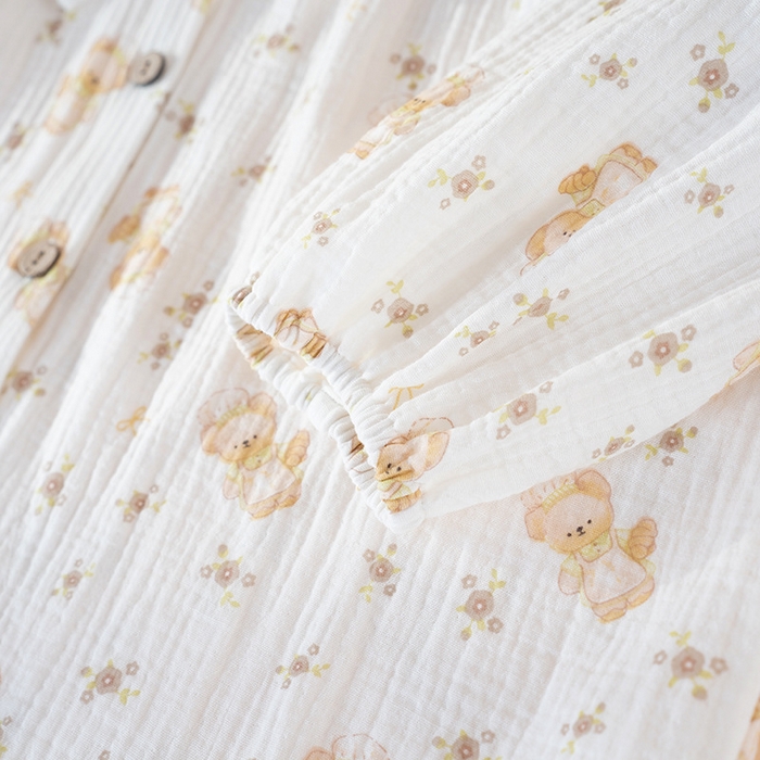 91家纺网 家纺一手货源 找家纺 （总）2026春秋新款睡衣女士全棉圆领蕾丝花边甜美家居服长袖长裤居家服