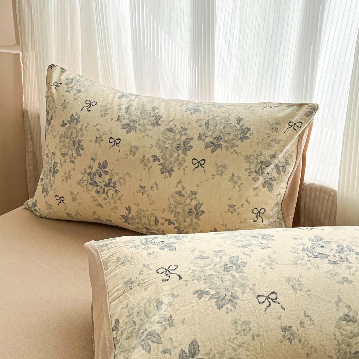 91家纺网 家纺一手货源 找家纺 （总）寐居家纺 2026新款A类复古棉麻四件套