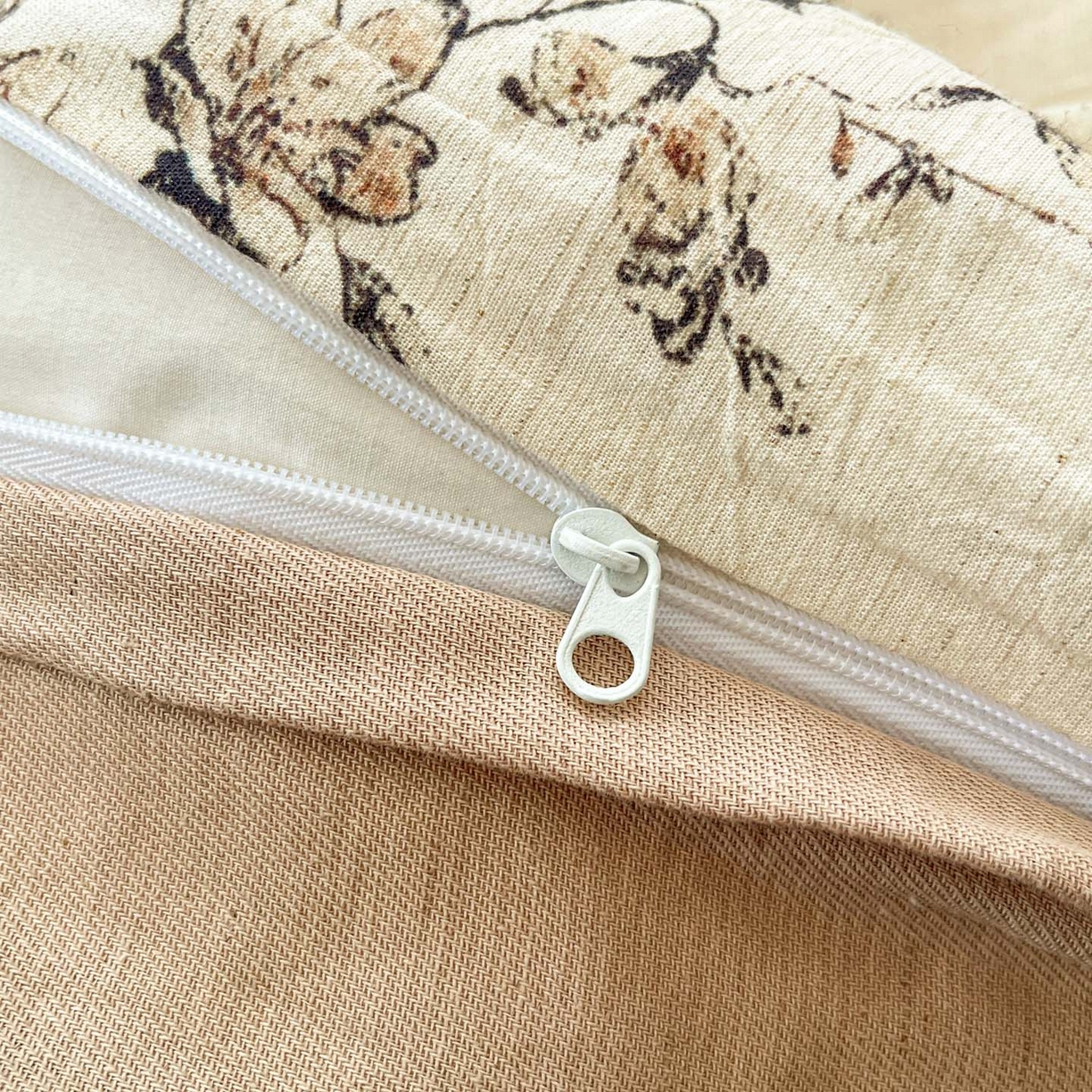 91家纺网 家纺一手货源 找家纺 寐居家纺 2026新款A类复古棉麻四件套 旧梦织枝