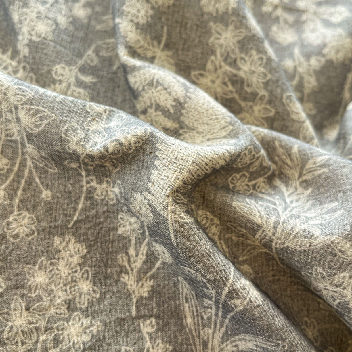 91家纺网 家纺一手货源 找家纺 寐居家纺 2026新款A类复古棉麻四件套 深林夜语