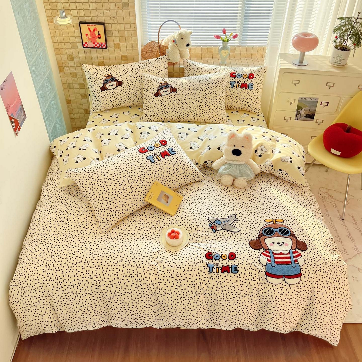 91家纺网 家纺一手货源 找家纺 （总）寐居家纺 2026新款全棉毛巾绣四件套